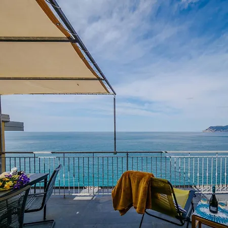 La Lampara Sea View Terrace With Ac 公寓 *
