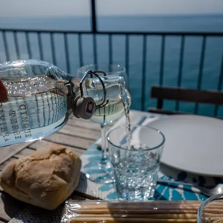 公寓 La Lampara Sea View Terrace With Ac 马纳罗拉