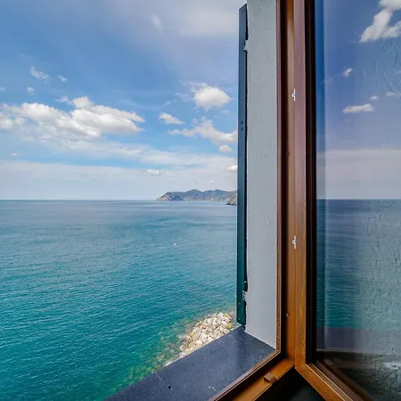 公寓 La Lampara Sea View Terrace With Ac 马纳罗拉