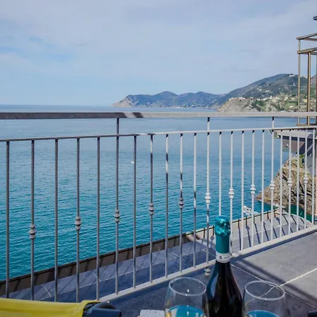 公寓 La Lampara Sea View Terrace With Ac