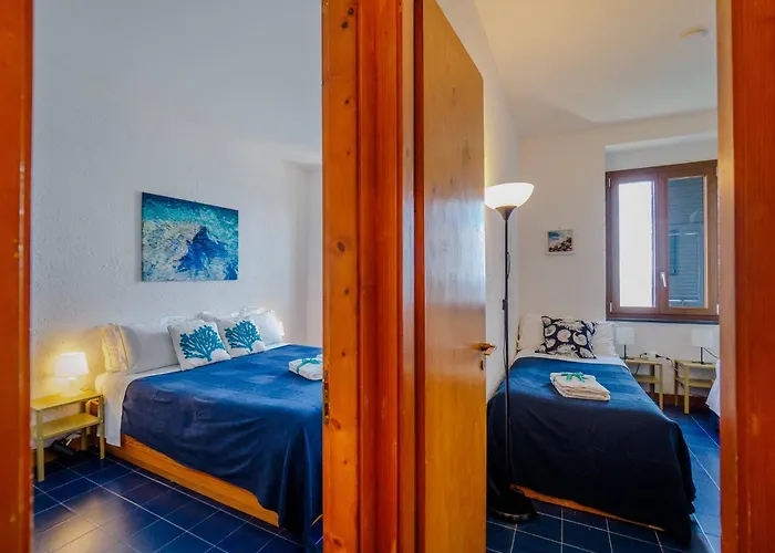 La Lampara Sea View Terrace With Ac Appartement Manarola